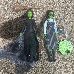 Mattel Creations Exclusive Elphaba Wicked Elphaba doll rerooted custom